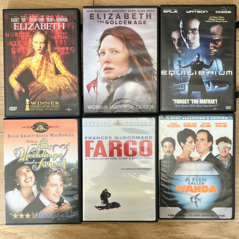 DVD Movie: Four Weddings and a Funeral